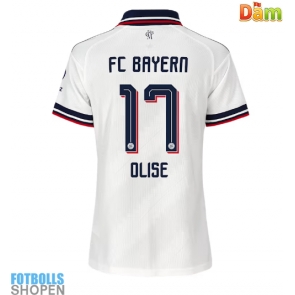 Billiga Bayern Munich Michael Olise #17 Bortatröja Dam 2026-27 Kortärmad
